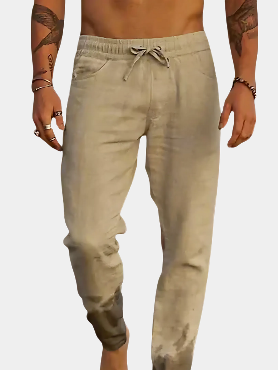 Zulo Berlin| Leinen-Strandhose