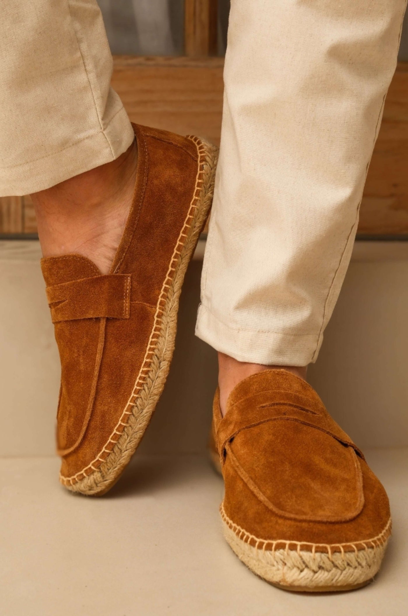 Herren Espadrille-Loafer im lässigen Sommerstil