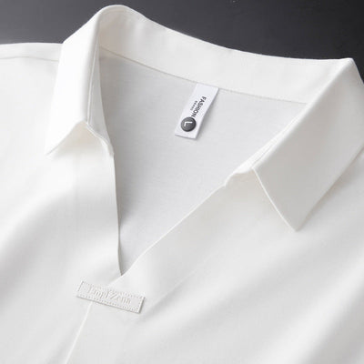 Leonardo – Poloshirt aus Baumwolle und Seide