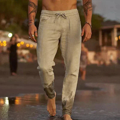 Zulo Berlin| Leinen-Strandhose