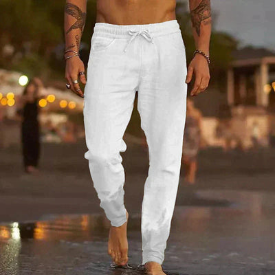 Zulo Berlin| Leinen-Strandhose