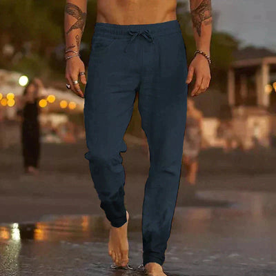 Zulo Berlin| Leinen-Strandhose