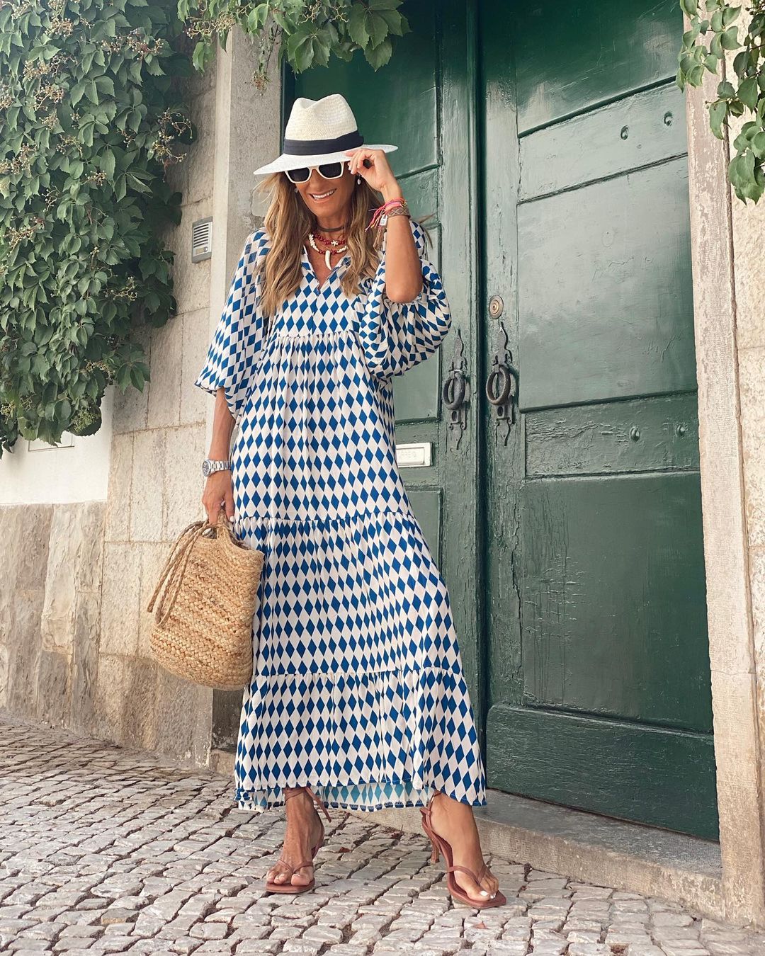 Elara – Boho-Maxikleid