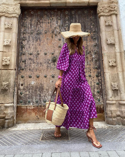Elara – Boho-Maxikleid