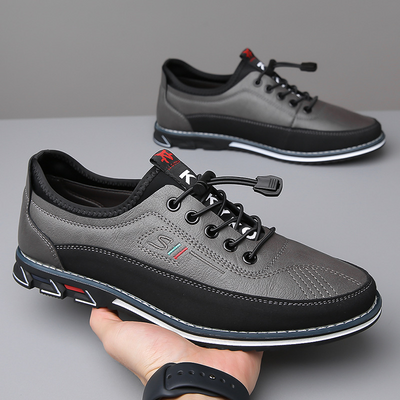 Elegante Oxford-Schuhe aus echtem Leder, handwerklich gefertigt