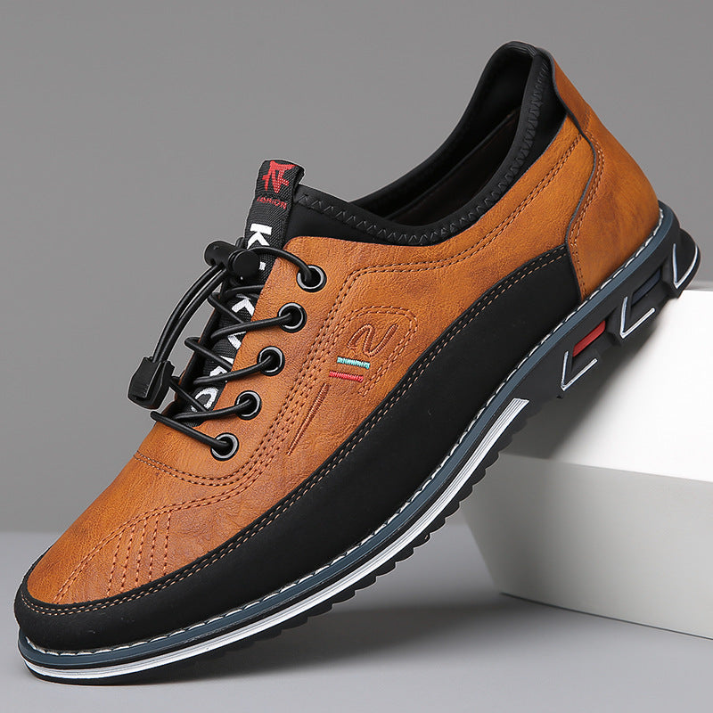 Elegante Oxford-Schuhe aus echtem Leder, handwerklich gefertigt